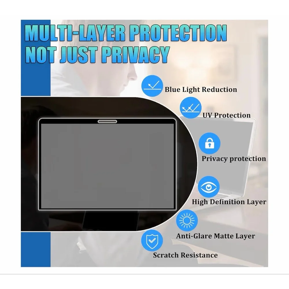 NEW Nano-Suction Privacy Screen Protector MacBook Pro 13”